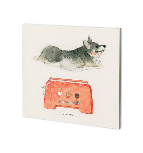 Corgi's Backery III by Mercana Studio a Hand Embellished Textured Canvas from Mercana - Luna Furniture