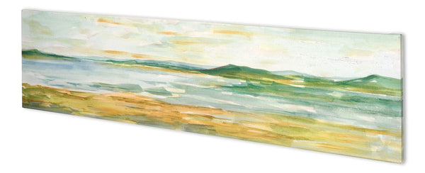 Panoramic Seascape I by Ethan Harper a Hand Embellished Textured Canvas
