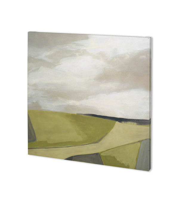 Far Fields I by June Vess a Hand Embellished Textured Canvas