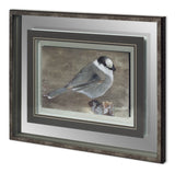 Woodland Animal Bird by Stephan Fontaine Hand Embellished Framed Art Print Matted under Glass from Mercana - Luna Furniture