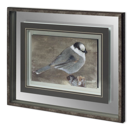 Woodland Animal Bird by Stephan Fontaine Hand Embellished Framed Art Print Matted under Glass from Mercana - Luna Furniture