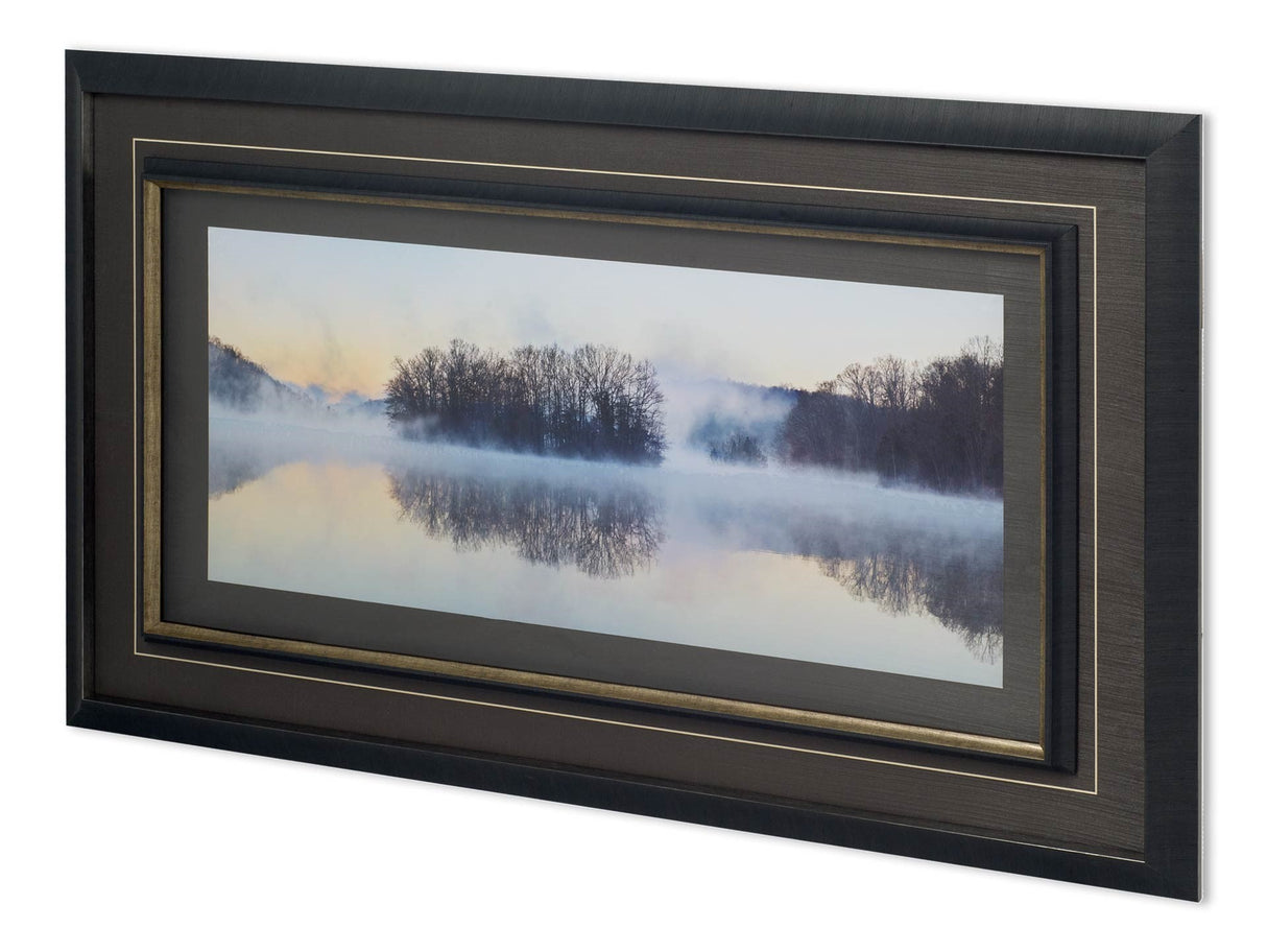 Scene on the Water VIII by James McLoughlin Hand Embellished Framed Photo Art Print Matted under Gla from Mercana - Luna Furniture