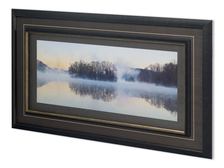 Scene on the Water VIII by James McLoughlin Hand Embellished Framed Photo Art Print Matted under Gla from Mercana - Luna Furniture