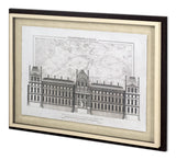 Environs Of Paris 1 by Christopher James Hand Embellished Framed Art Print Matted under Glass from Mercana - Luna Furniture