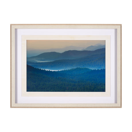 Mountain Fade by Staffan Widstrand a Hand Embellished Textured Framed Art Photo Matted under Glass from Mercana - Luna Furniture