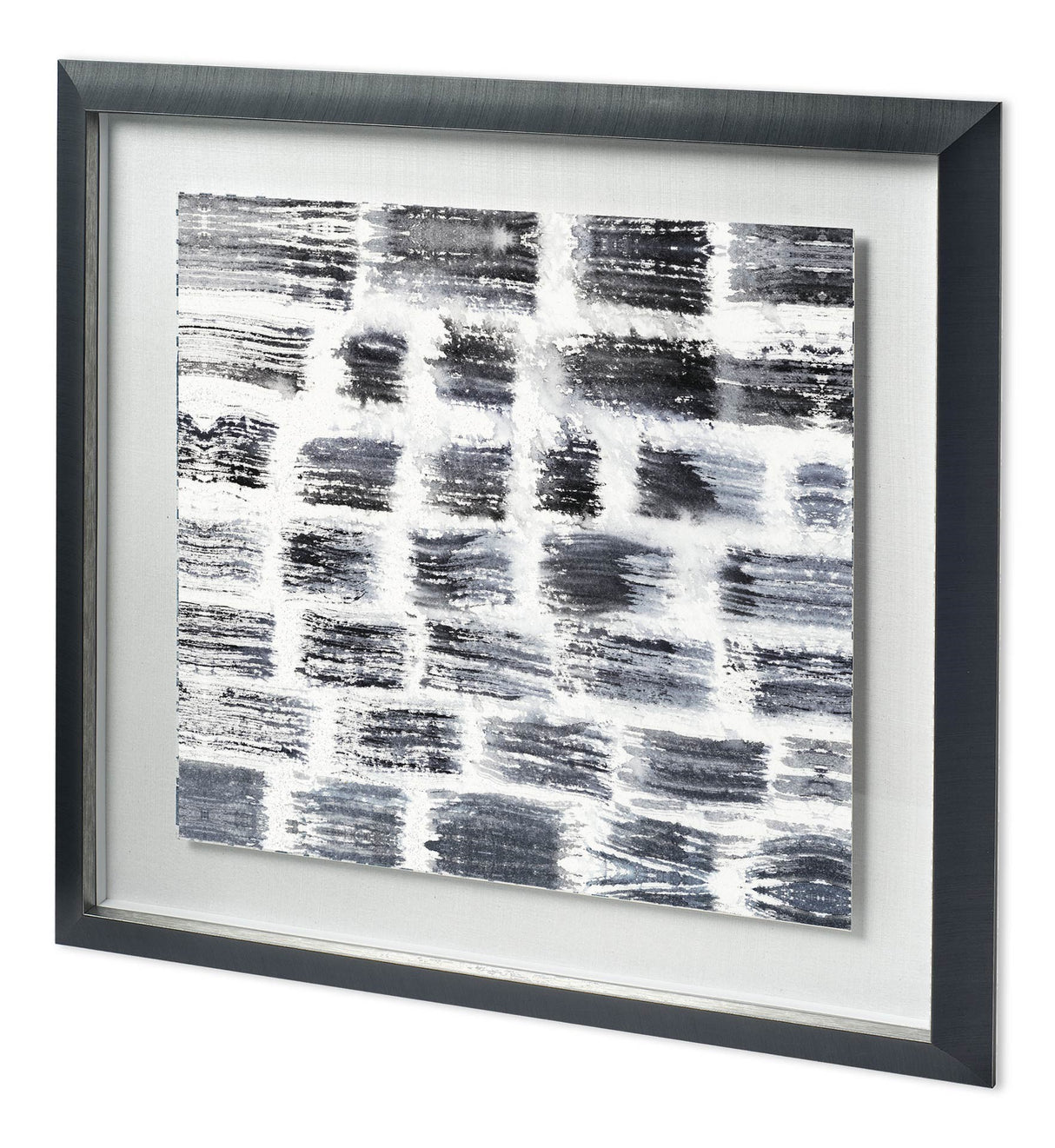 Custom Stylus V by Chariklia Zarris a Hand Embellished Textured Framed Art Print Matted under Glass from Mercana - Luna Furniture