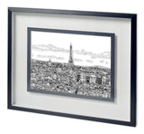 Tour of Europe II by Melissa Wang a Hand Embellished Textured Framed Art Print Matted under Glass from Mercana - Luna Furniture