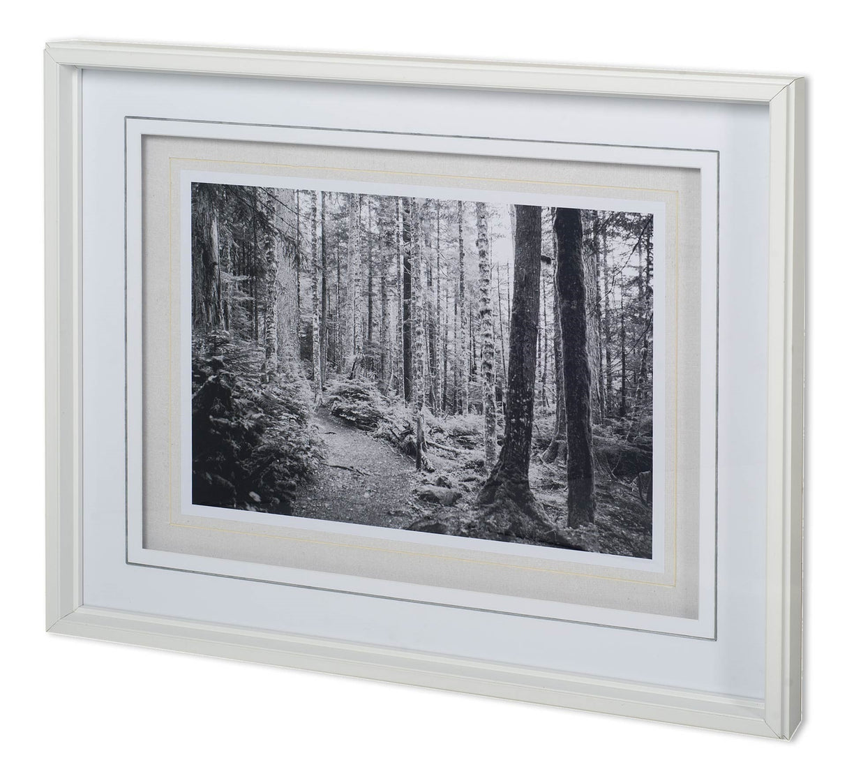 Winding Road by Aaron Matheson a Hand Embellished Textured Framed Photo Art Print Matted under Glass from Mercana - Luna Furniture
