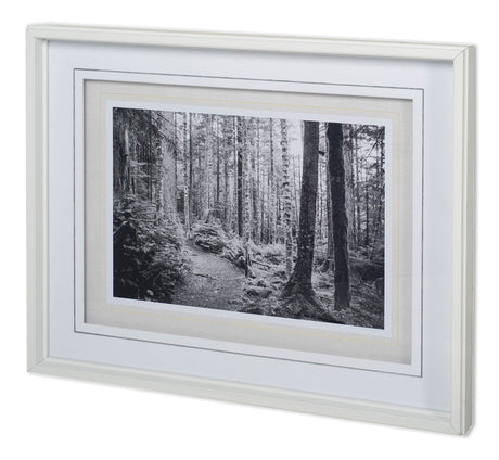 Winding Road by Aaron Matheson a Hand Embellished Textured Framed Photo Art Print Matted under Glass from Mercana - Luna Furniture