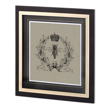 Coronation II by Mercana Studio a Hand Embellished Textured Framed Art Print Matted under Glass from Mercana - Luna Furniture