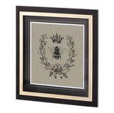 Coronation I by Mercana Studio a Hand Embellished Textured Framed Art Print Matted under Glass from Mercana - Luna Furniture