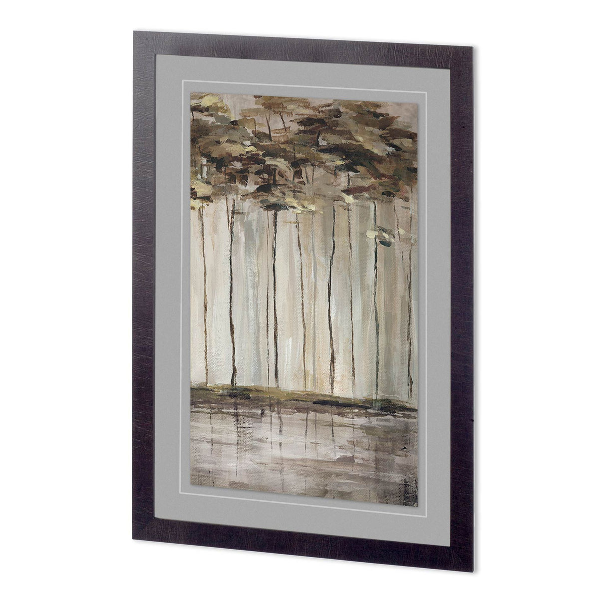 Bank of Birch III by Mercana Studio a Hand Embellished Textured Framed Art Print Matted under Glass from Mercana - Luna Furniture