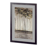 Bank of Birch II by Mercana Studio a Hand Embellished Textured Framed Art Print Matted under Glass from Mercana - Luna Furniture