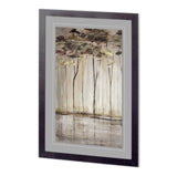 Bank of Birch I by Mercana Studio a Hand Embellished Textured Framed Art Print Matted under Glass from Mercana - Luna Furniture