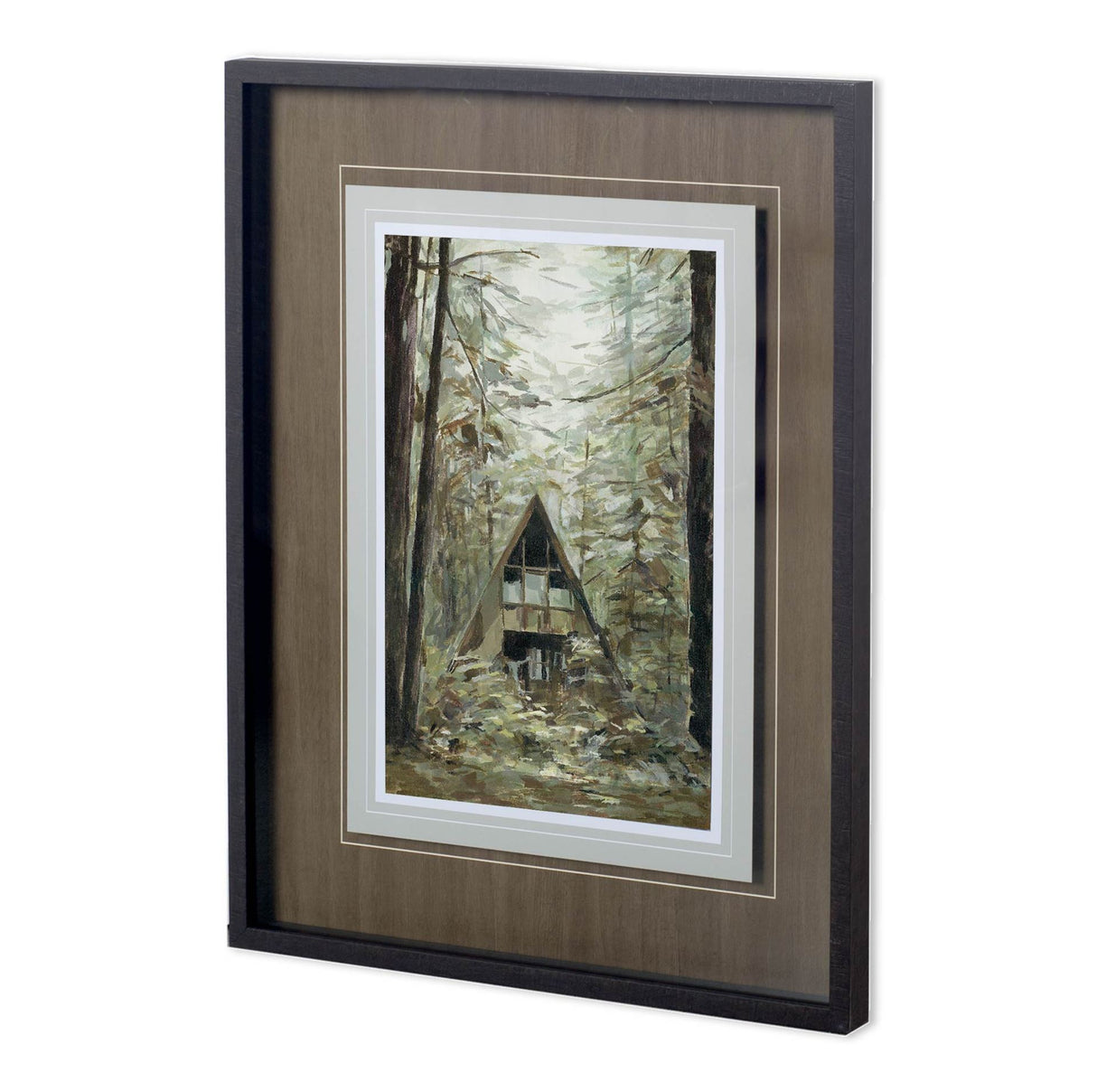 Deep Woods II by Mercana Studio a Hand Embellished Textured Framed Photo Art Print Matted under Glas from Mercana - Luna Furniture