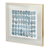 Water Patterns II by Mercana Studio a Hand Embellished Textured Framed Art Print Matted under Glass from Mercana - Luna Furniture