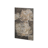 Weaved Peony II by Mercana Studio a Hand Embellished Textured Canvas from Mercana - Luna Furniture