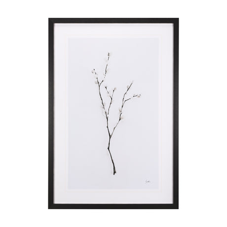 Snow Greetings I by Panpan a Framed Art Print Matted under Glass from Mercana - Luna Furniture