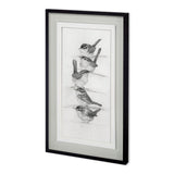Tutti II by Mercana Studio a Hand Embellished Textured Framed Art Print Matted under Glass from Mercana - Luna Furniture
