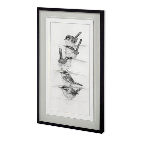Tutti II by Mercana Studio a Hand Embellished Textured Framed Art Print Matted under Glass from Mercana - Luna Furniture