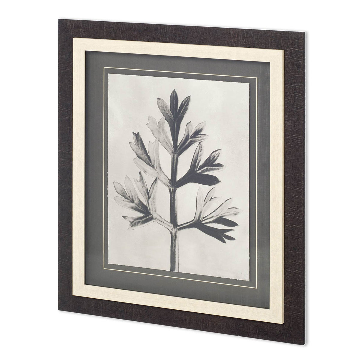 Custom Blossfeldt Botanical I by Karl Blossfeldt Hand Embellished Framed Art Print Matted under Glas from Mercana - Luna Furniture