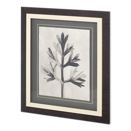 Custom Blossfeldt Botanical I by Karl Blossfeldt Hand Embellished Framed Art Print Matted under Glas from Mercana - Luna Furniture