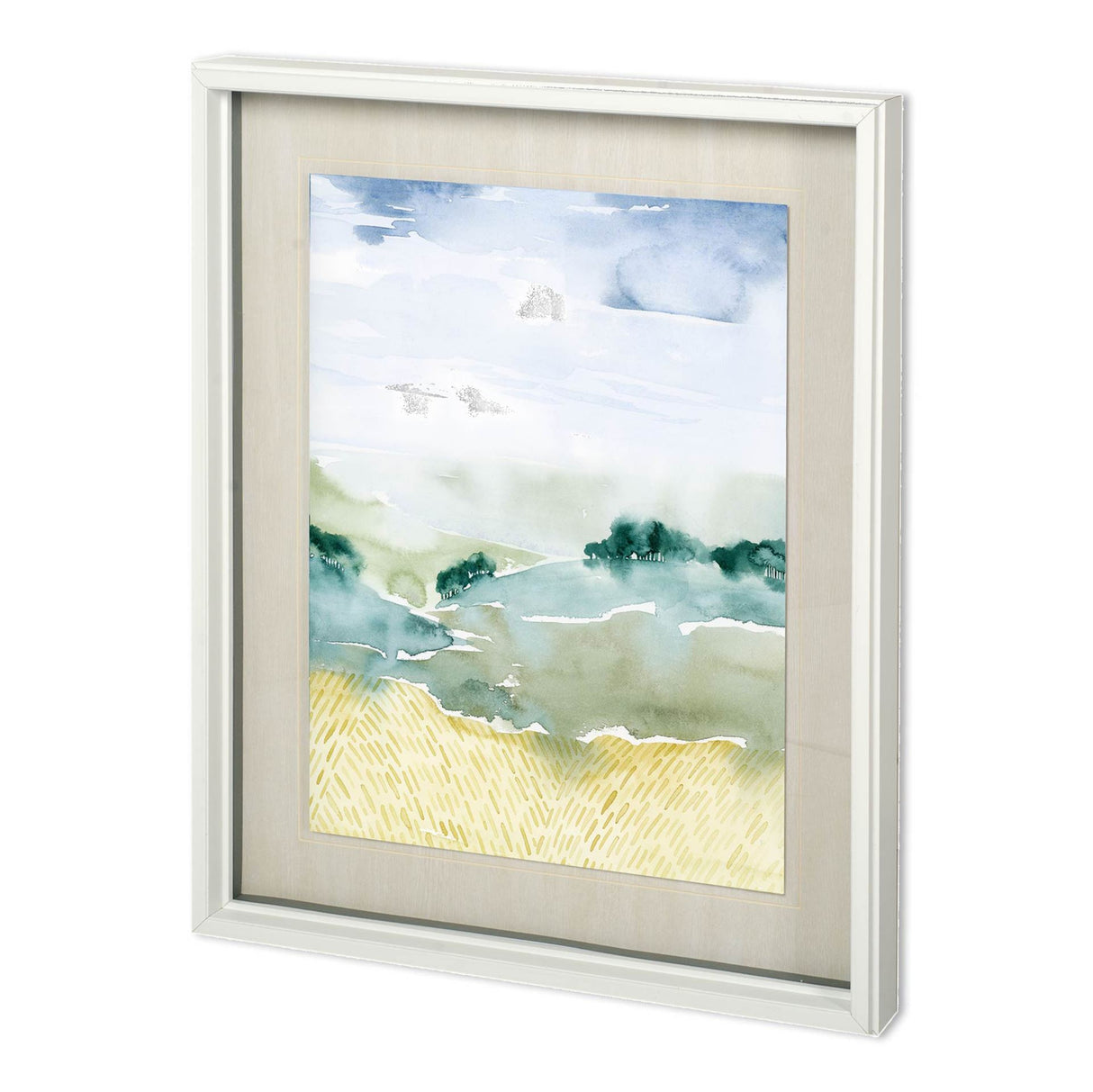 Custom Mountain Vale II by Grace Popp a Framed Art Print Matted under Glass from Mercana - Luna Furniture