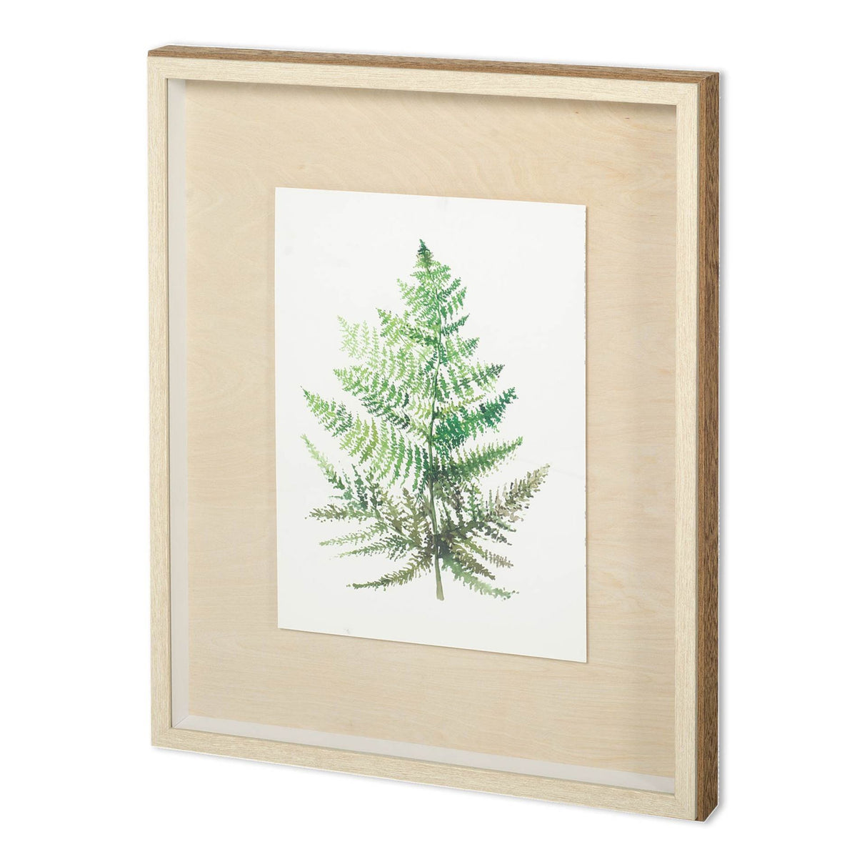 WILD GREENS I by MEYERS a Framed Art Print Matted under Glass from Mercana - Luna Furniture