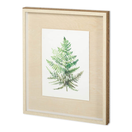 WILD GREENS I by MEYERS a Framed Art Print Matted under Glass from Mercana - Luna Furniture