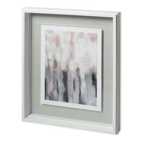 Blushing I by Karen Lorena Parker a Hand Embellished Textured Framed Art Print Matted under Glass from Mercana - Luna Furniture