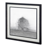 Barn House in Wind II by Mercana Studio Hand Embellished Textured Framed Art Print Matted under Glas from Mercana - Luna Furniture