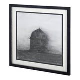 Barn House in Wind I by Mercana Studio Hand Embellished Textured Framed Art Print Matted under Glass from Mercana - Luna Furniture