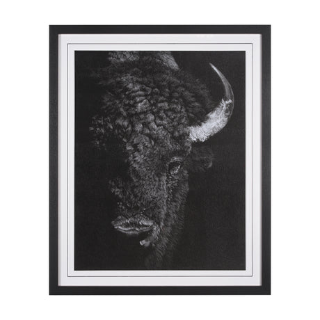 Custom Black Glimpse I by Mercana Studio Hand Embellished Framed Photo Art Print Matted under Glass from Mercana - Luna Furniture