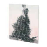 Tulle and Drapery I by Mercana Studio a Hand Embellished Textured Canvas from Mercana - Luna Furniture