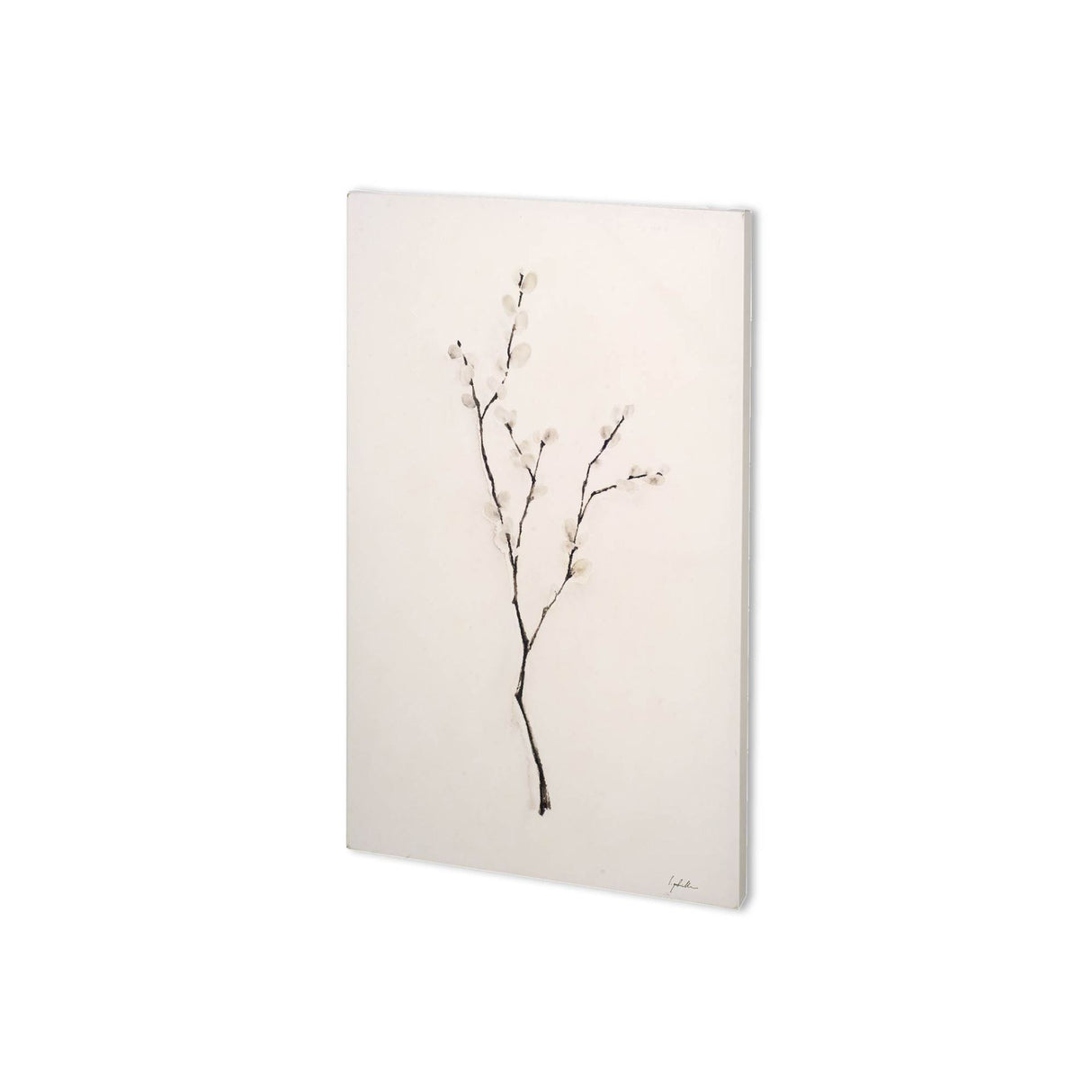 Snow Greetings I by Mercana Studio a Hand Embellished Textured Canvas from Mercana - Luna Furniture