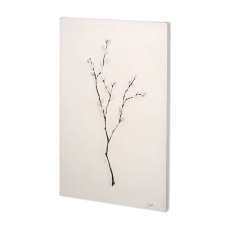 Snow Greetings I by Mercana Studio a Hand Embellished Textured Canvas from Mercana - Luna Furniture