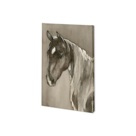 Horse Portrait II by Mercana Studio a Hand Embellished Textured Canvas from Mercana - Luna Furniture