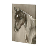 Horse Portrait II by Mercana Studio a Hand Embellished Textured Canvas from Mercana - Luna Furniture