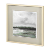 Edge of Bay ALT V4 by Liz Jardine a Hand Embellished Textured Framed Art Print Matted under Glass from Mercana - Luna Furniture