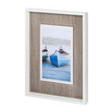 Blue Canoe MMC-0062 by Mercana Studio a Framed Photo Art Print Matted under Glass from Mercana - Luna Furniture