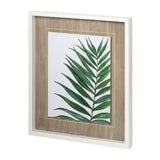 Tropical Breeze Palm 1 by Jin Jing a Framed Art Print Matted under Glass from Mercana - Luna Furniture