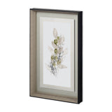 Botanica Whimsy III by June Erica Vess Hand Embellished Textured Framed Art Print Matted under Glass from Mercana - Luna Furniture