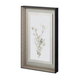 Botanica Whimsy II by June Erica Vess Hand Embellished Textured Framed Art Print Matted under Glass from Mercana - Luna Furniture