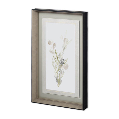 Botanica Whimsy II by June Erica Vess Hand Embellished Textured Framed Art Print Matted under Glass from Mercana - Luna Furniture