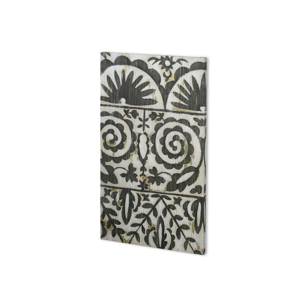 Flamenco Pattern I by Chariklia Zarris a Hand Embellished Textured Canvas