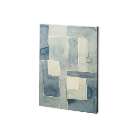 Blockade I by Vanna Lam a Hand Embellished Textured Canvas from Mercana - Luna Furniture