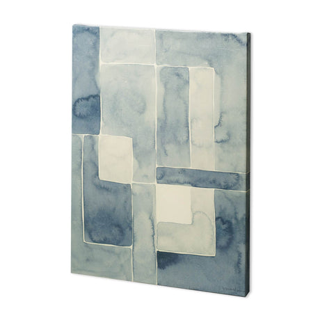 Blockade I by Vanna Lam a Hand Embellished Textured Canvas from Mercana - Luna Furniture