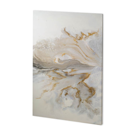 Confluence by Corrie LaVelle a Hand Embellished Textured Canvas from Mercana - Luna Furniture