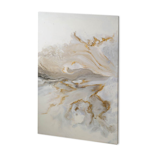 Confluence by Corrie LaVelle a Hand Embellished Textured Canvas