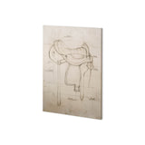Horse Seat II by Mercana Studio a Hand Embellished Textured Canvas from Mercana - Luna Furniture